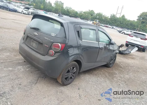 2013 Chevrolet Sonic Lt Auto from USA, damaged, VIN 1G1JC6SBXD4215776